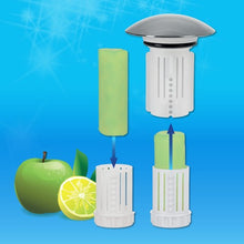 Laden Sie das Bild in den Galerie-Viewer, Abfluss-Fee Waschbecken 1x Verschlussstopfen & 1x Duftstein Zitrone/Apfel