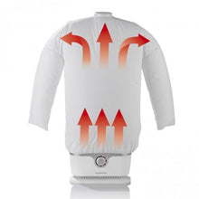 Laden Sie das Bild in den Galerie-Viewer, CLEANmaxx Bügler für Hemden & Blusen in Weiß/Silber