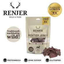 Laden Sie das Bild in den Galerie-Viewer, Renjer Trockenfleisch Rentier - 4x 25g