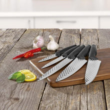 Laden Sie das Bild in den Galerie-Viewer, GOURMETmaxx Messerset Diamant-Optik - 5 Messer