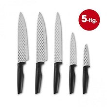 Laden Sie das Bild in den Galerie-Viewer, GOURMETmaxx Messerset Diamant-Optik - 5 Messer