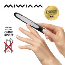 Laden Sie das Bild in den Galerie-Viewer, MIWIAM Nagelfeile für Finger- und Fußnägel - schwarz