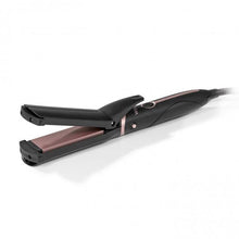 Laden Sie das Bild in den Galerie-Viewer, VITALmaxx Multifunktions-Glättbürste Deluxe 50W - Schwarz/Rosegold