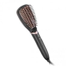 Laden Sie das Bild in den Galerie-Viewer, VITALmaxx Multifunktions-Glättbürste Deluxe 50W - Schwarz/Rosegold