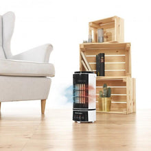 Laden Sie das Bild in den Galerie-Viewer, EASYmaxx Klimagerät Kühlen & Heizen - 4 Geschwindigkeitsstufen - schwarz