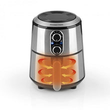 Laden Sie das Bild in den Galerie-Viewer, GOURMETmaxx Heißluft-Fritteuse - 2,7l - 1500W - Edelstahl/schwarz