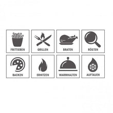 Laden Sie das Bild in den Galerie-Viewer, GOURMETmaxx Heißluft-Fritteuse - 2,7l - 1500W - Edelstahl/schwarz