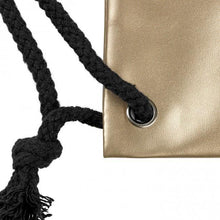 Laden Sie das Bild in den Galerie-Viewer, GNTM Turnbeutel - schwarz/gold