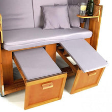 Laden Sie das Bild in den Galerie-Viewer, Hoberg 2-Sitzer-Strandkorb (Ostsee)