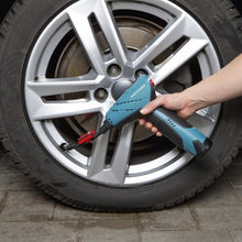 Laden Sie das Bild in den Galerie-Viewer, EASYmaxx Akku-Handkompressor mit LED-Beleuchtung - blau/schwarz