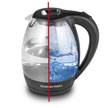 Laden Sie das Bild in den Galerie-Viewer, GOURMETmaxx Glas-Wasserkocher mit LED-Beleuchtung - 360° drehbar