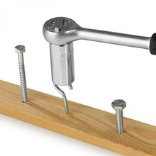 Laden Sie das Bild in den Galerie-Viewer, EASYmaxx Multi-Steckschlüssel mit Ratsche - 2er-Set