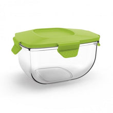 Laden Sie das Bild in den Galerie-Viewer, GOURMETmaxx Multi-Schneider Chop-Genie - 4 Schneideinsätze - weiß/limegreen